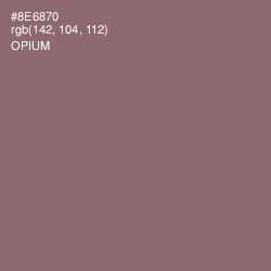 #8E6870 - Opium Color Image
