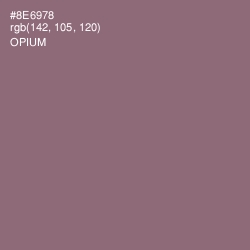 #8E6978 - Opium Color Image