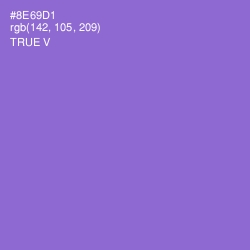 #8E69D1 - True V Color Image