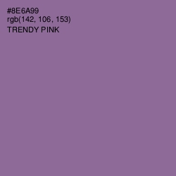 #8E6A99 - Trendy Pink Color Image