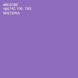 #8E6CBE - Wisteria Color Image