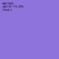 #8E73DC - True V Color Image