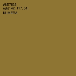#8E7533 - Kumera Color Image
