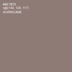 #8E7B75 - Hurricane Color Image