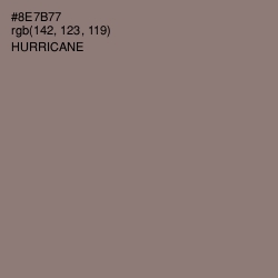 #8E7B77 - Hurricane Color Image