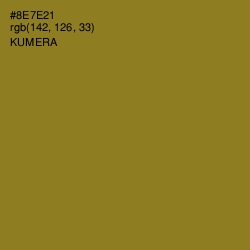 #8E7E21 - Kumera Color Image