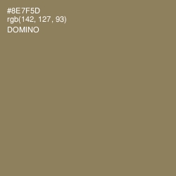 #8E7F5D - Domino Color Image