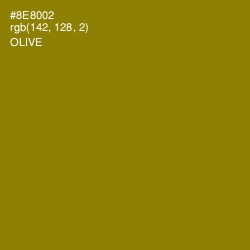 #8E8002 - Olive Color Image