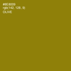 #8E8009 - Olive Color Image