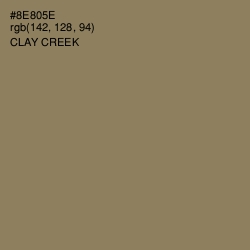 #8E805E - Clay Creek Color Image