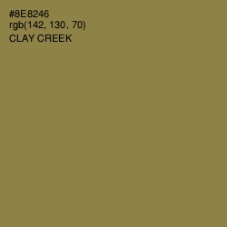 #8E8246 - Clay Creek Color Image