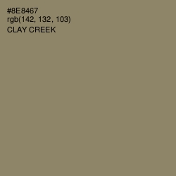 #8E8467 - Clay Creek Color Image
