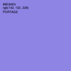#8E84E4 - Portage Color Image