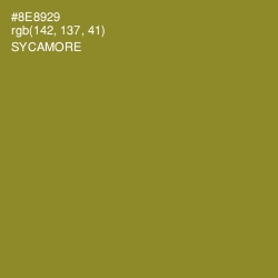 #8E8929 - Sycamore Color Image