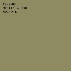 #8E8B63 - Avocado Color Image