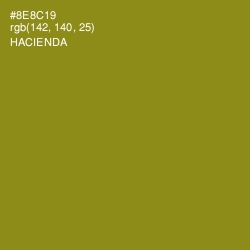 #8E8C19 - Hacienda Color Image