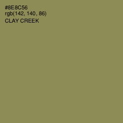 #8E8C56 - Clay Creek Color Image