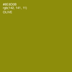 #8E8D0B - Olive Color Image
