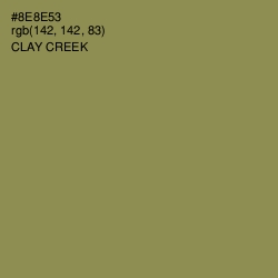 #8E8E53 - Clay Creek Color Image