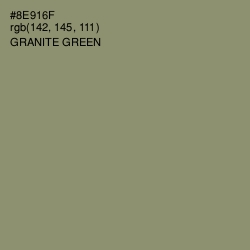 #8E916F - Granite Green Color Image