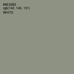 #8E9283 - Spanish Green Color Image