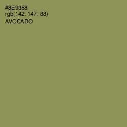 #8E9358 - Avocado Color Image