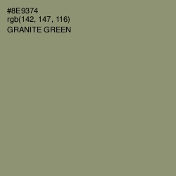 #8E9374 - Granite Green Color Image