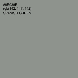 #8E938E - Spanish Green Color Image