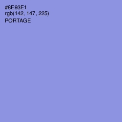 #8E93E1 - Portage Color Image