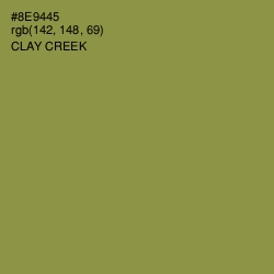#8E9445 - Clay Creek Color Image
