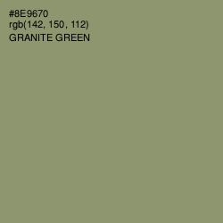 #8E9670 - Granite Green Color Image