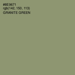 #8E9671 - Granite Green Color Image