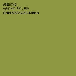 #8E9742 - Chelsea Cucumber Color Image