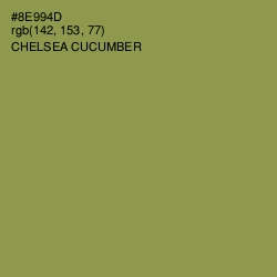 #8E994D - Chelsea Cucumber Color Image
