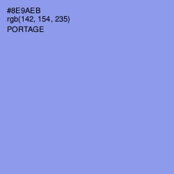 #8E9AEB - Portage Color Image