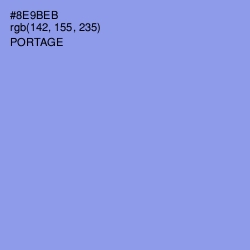 #8E9BEB - Portage Color Image