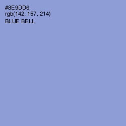 #8E9DD6 - Blue Bell Color Image