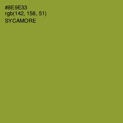 #8E9E33 - Sycamore Color Image