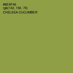 #8E9F46 - Chelsea Cucumber Color Image