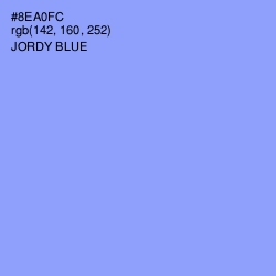 #8EA0FC - Jordy Blue Color Image