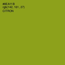 #8EA11B - Citron Color Image