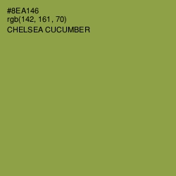 #8EA146 - Chelsea Cucumber Color Image