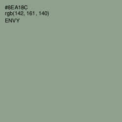 #8EA18C - Envy Color Image