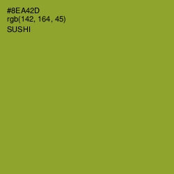 #8EA42D - Sushi Color Image