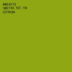 #8EA713 - Citron Color Image