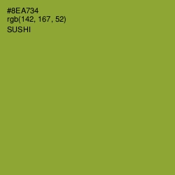 #8EA734 - Sushi Color Image