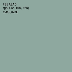 #8EA8A0 - Cascade Color Image