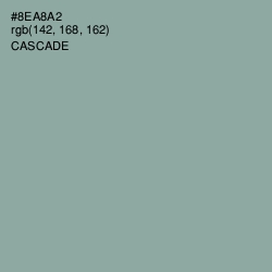 #8EA8A2 - Cascade Color Image