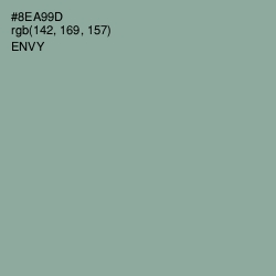 #8EA99D - Envy Color Image