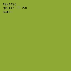 #8EAA35 - Sushi Color Image